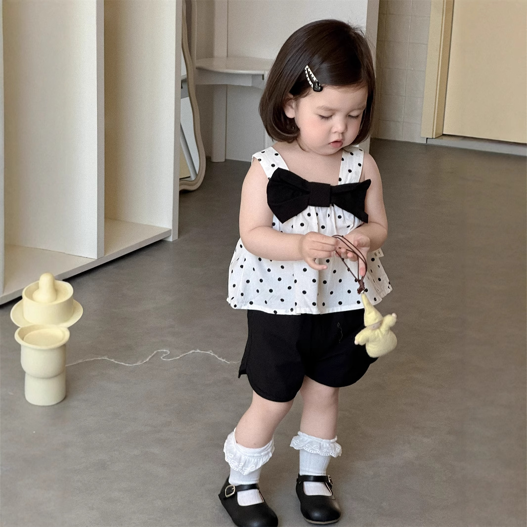 2025夏新品★子供服　セットアップ★73CM〜110cm 2色