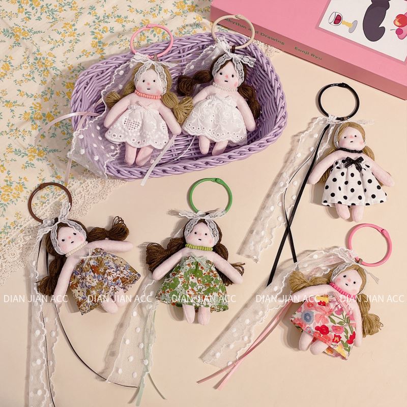 ★可愛いキーホルダー　装飾品★ぬいぐるみキーチェーン★6色