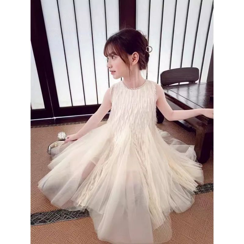 「2025」子供服★ワンピース★ドレス★袖なし★韓国風子供服★110cm〜170cm