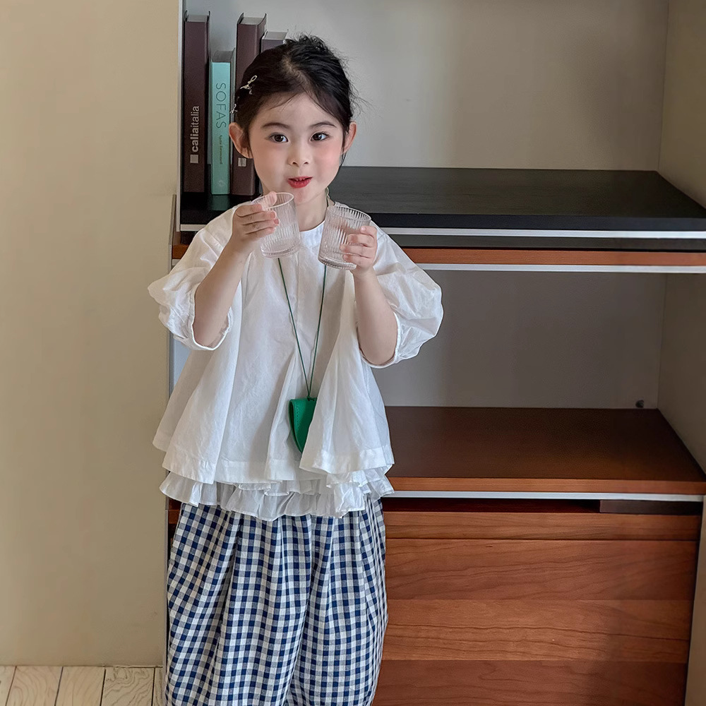 2025★夏新作★韓国風子供服★トップス★90cm〜150cm