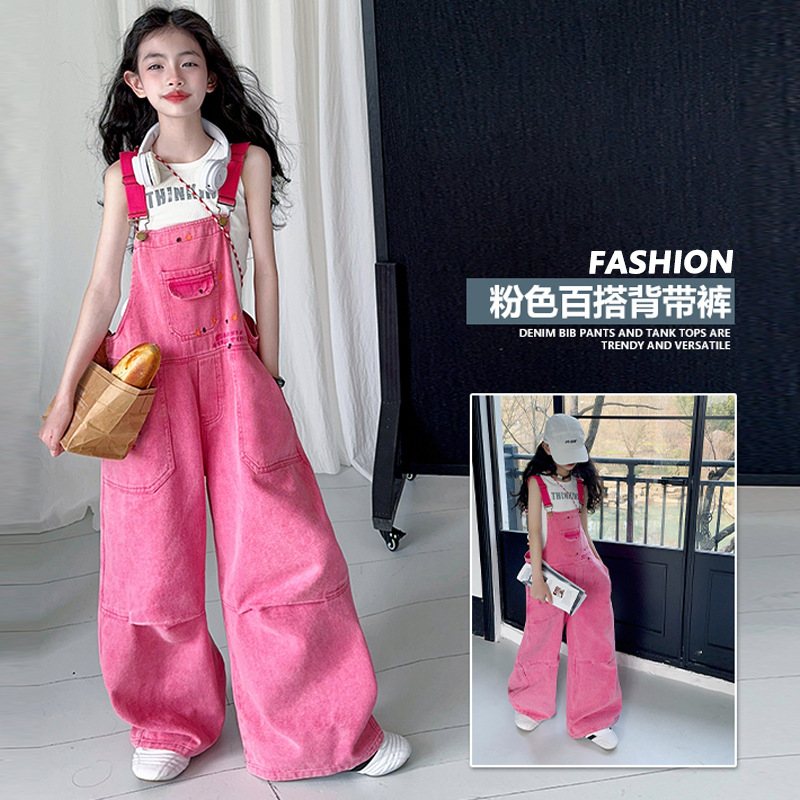 2025新作★子供服　トップス&サロペット分けて★120cm〜170cm