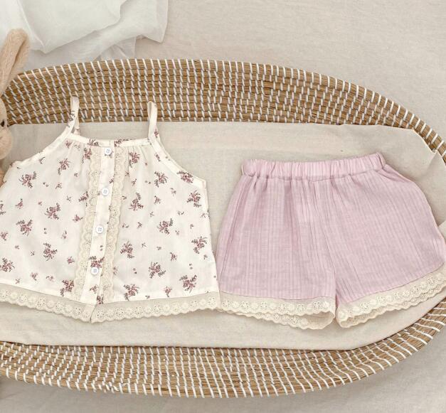「2025」子供服★トップス+ショートパンツ★セットアップ★ベビー★73cm〜110cm