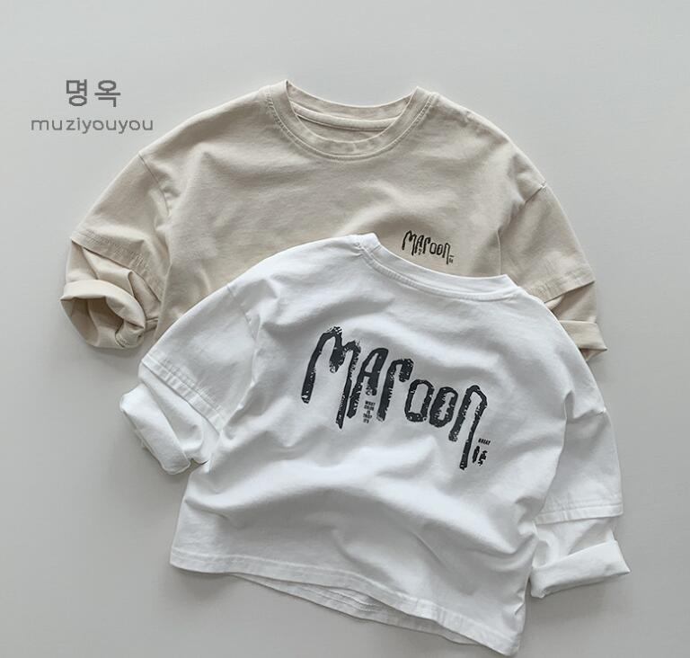 2025夏新作muji★子供服　トップス★80cm〜130cm 2色