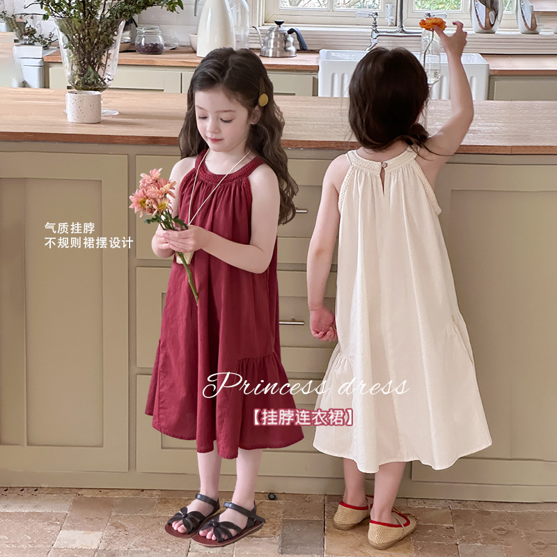 「2025」子供服★ワンピース★袖なし★韓国風子供服★2色90cm〜150cm