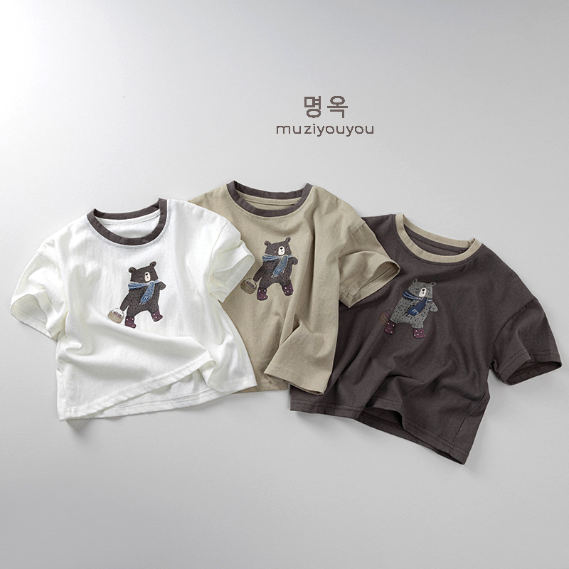 「2025」子供服★トップス★Tシャツ★韓国風子供服★3色80cm〜130cm