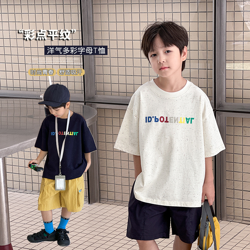 2025夏新作A★子供服　トップス★90cm〜170cm 2色