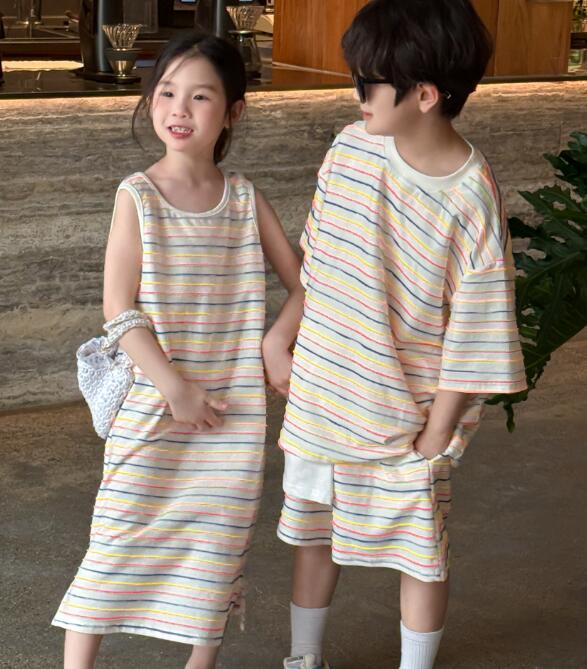 「2025」子供服★ワンピース★セットアップ★韓国風子供服★2色90cm〜150cm