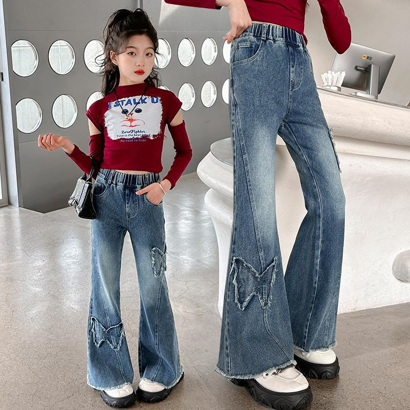 「2025」子供服★ズボン★ボトムス★ジーンズ★韓国風子供服★120cm〜170cm