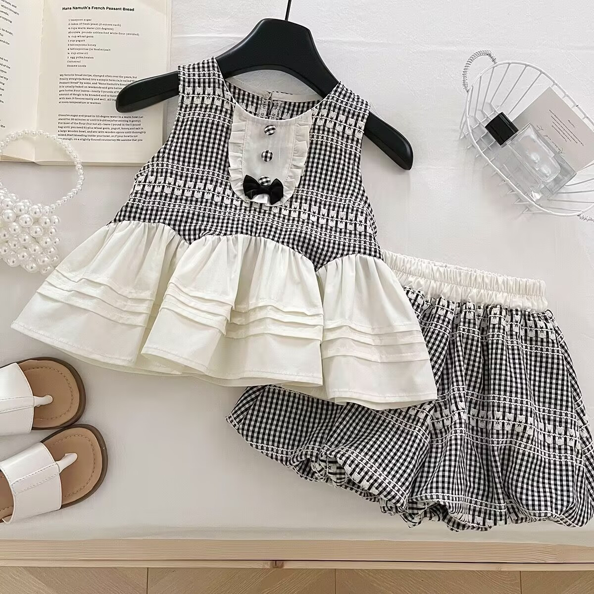 「2025」子供服★トップス+ショートパンツ★セットアップ★韓国風子供服★90cm〜150cm