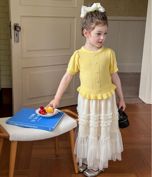 2025新作A★子供服　トップス&スカート分けて★90cm〜170cm