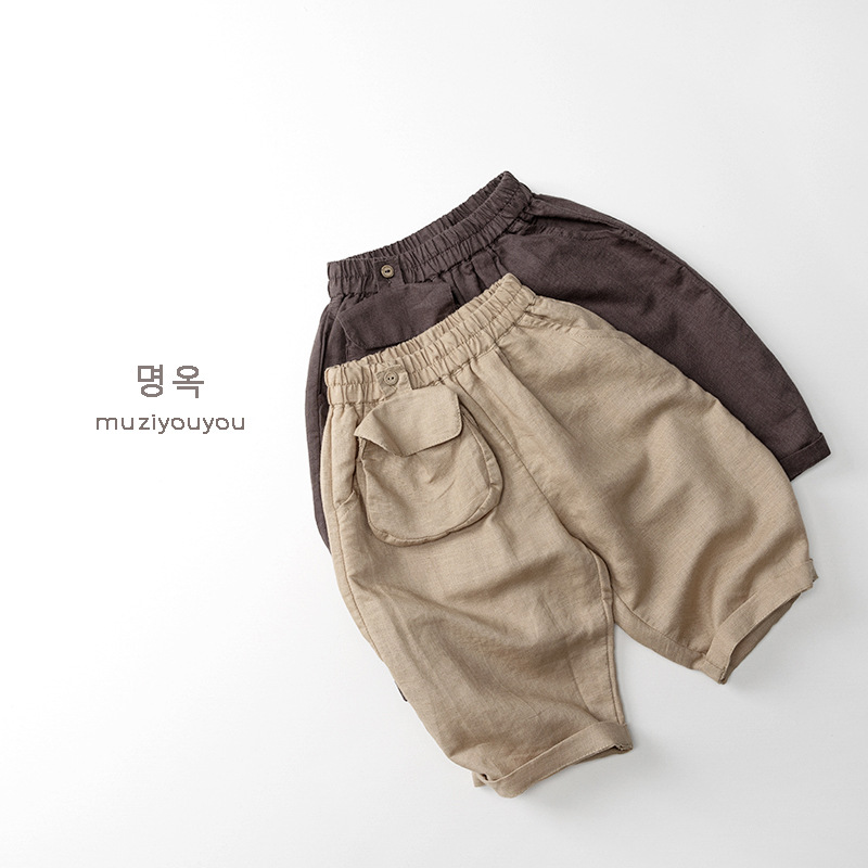 2025新入荷muji★子供服　ズボン★80cm〜130cm 2色