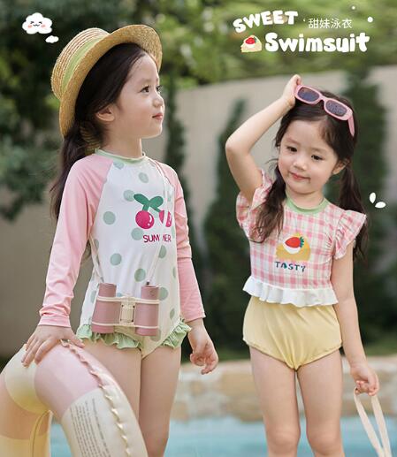 2025新品★子供服　水着★90〜140 2色
