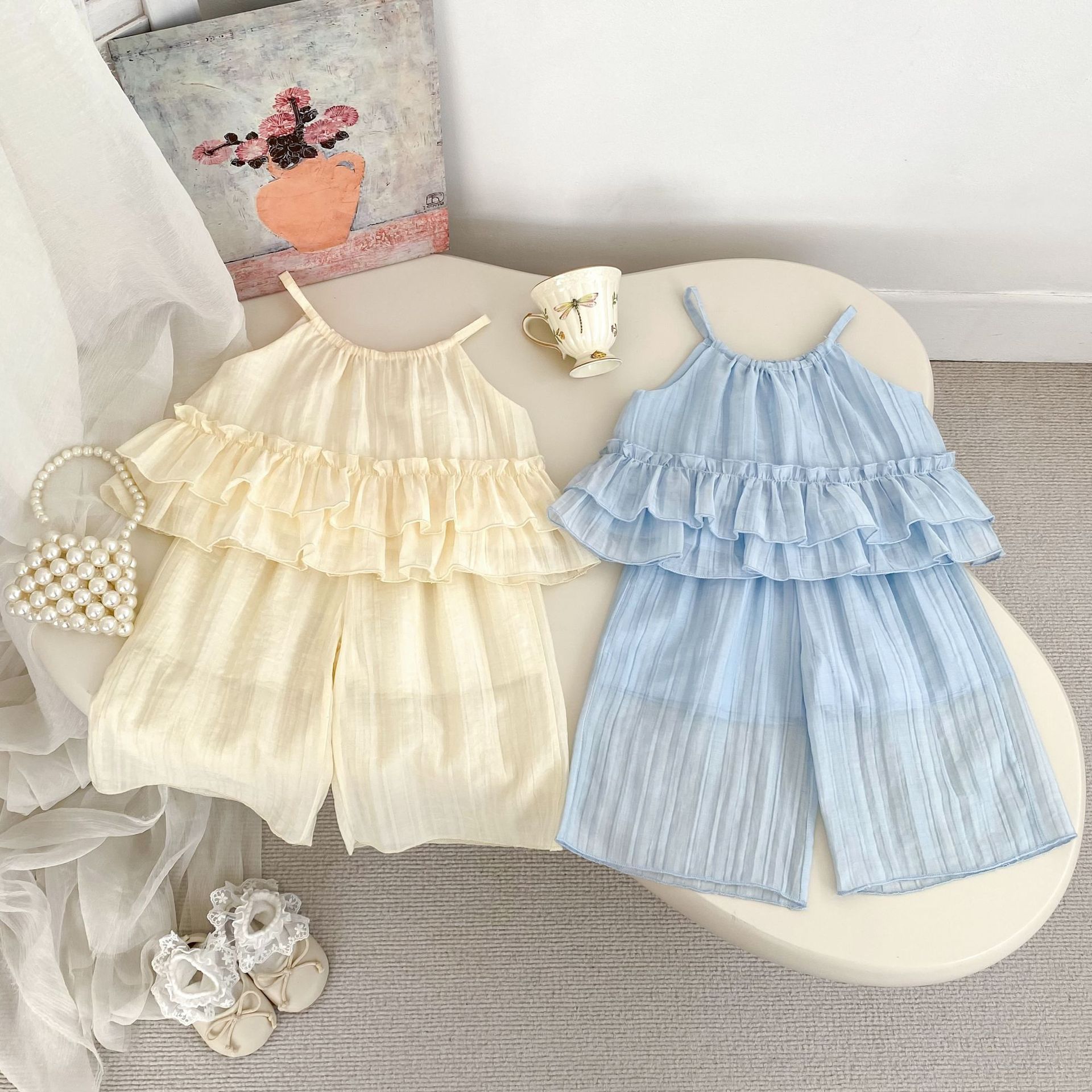 2025新品★子供服　セットアップ★73CM〜120cm 2色