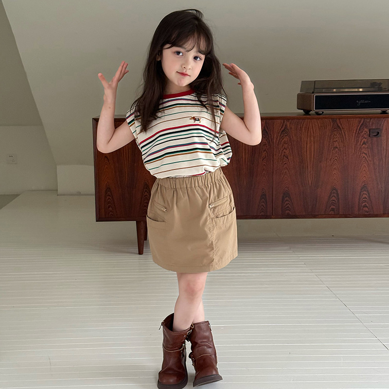 2025新作A★子供服　トップス&スカート分けて★90cm〜170cm
