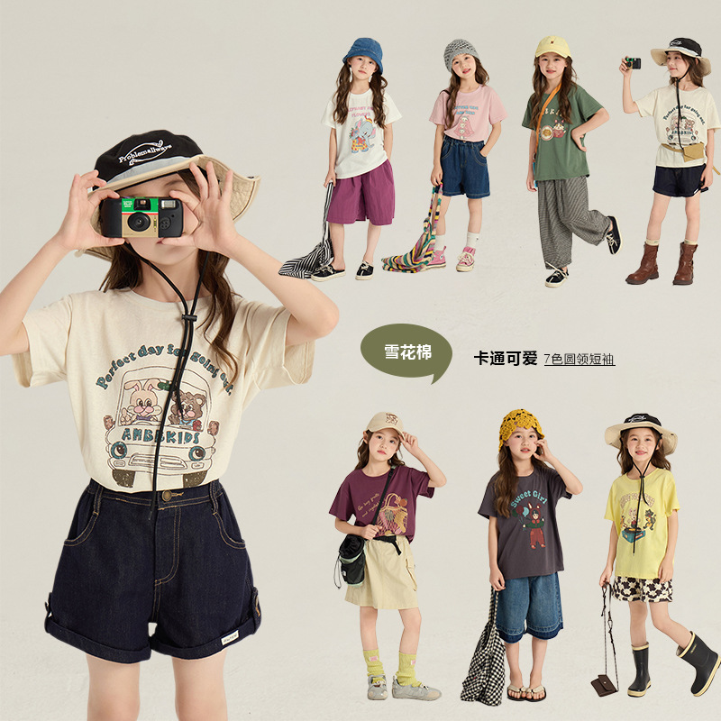 2025新作A★子供服　トップス★90cm〜170cm 7色