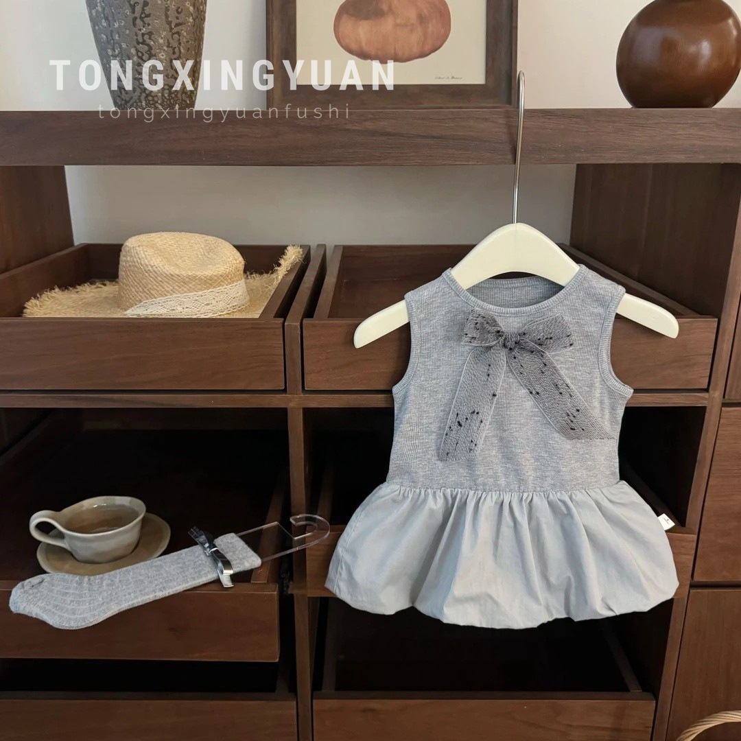 2025新品★子供服　ワンピース★80cm〜130cm 2色