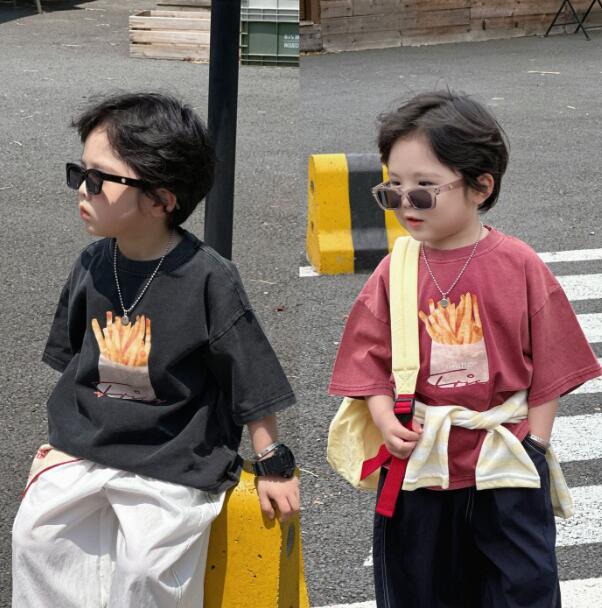 「2025」子供服★トップス★Tシャツ★韓国風子供服★2色90cm〜140cm