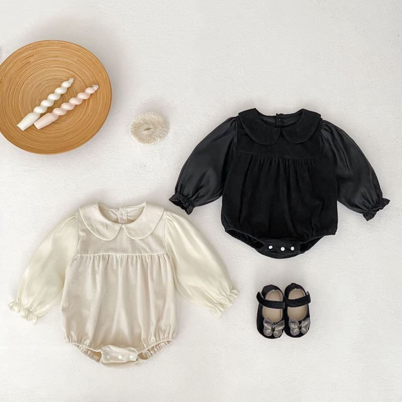 2025秋新入荷★ベビー服　ロンパース★66cm〜90cm 2色