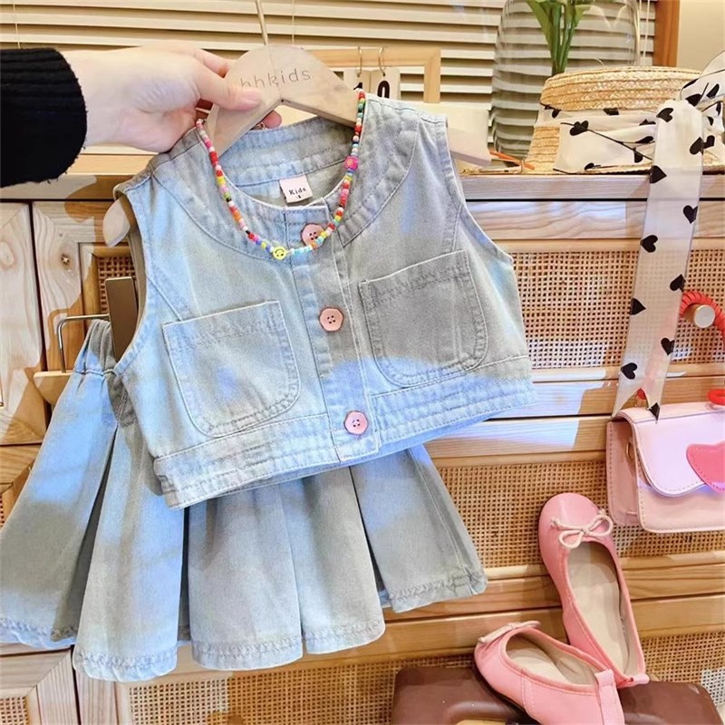 「2025」子供服★トップス+スカート★セットアップ★韓国風子供服★90cm〜150cm