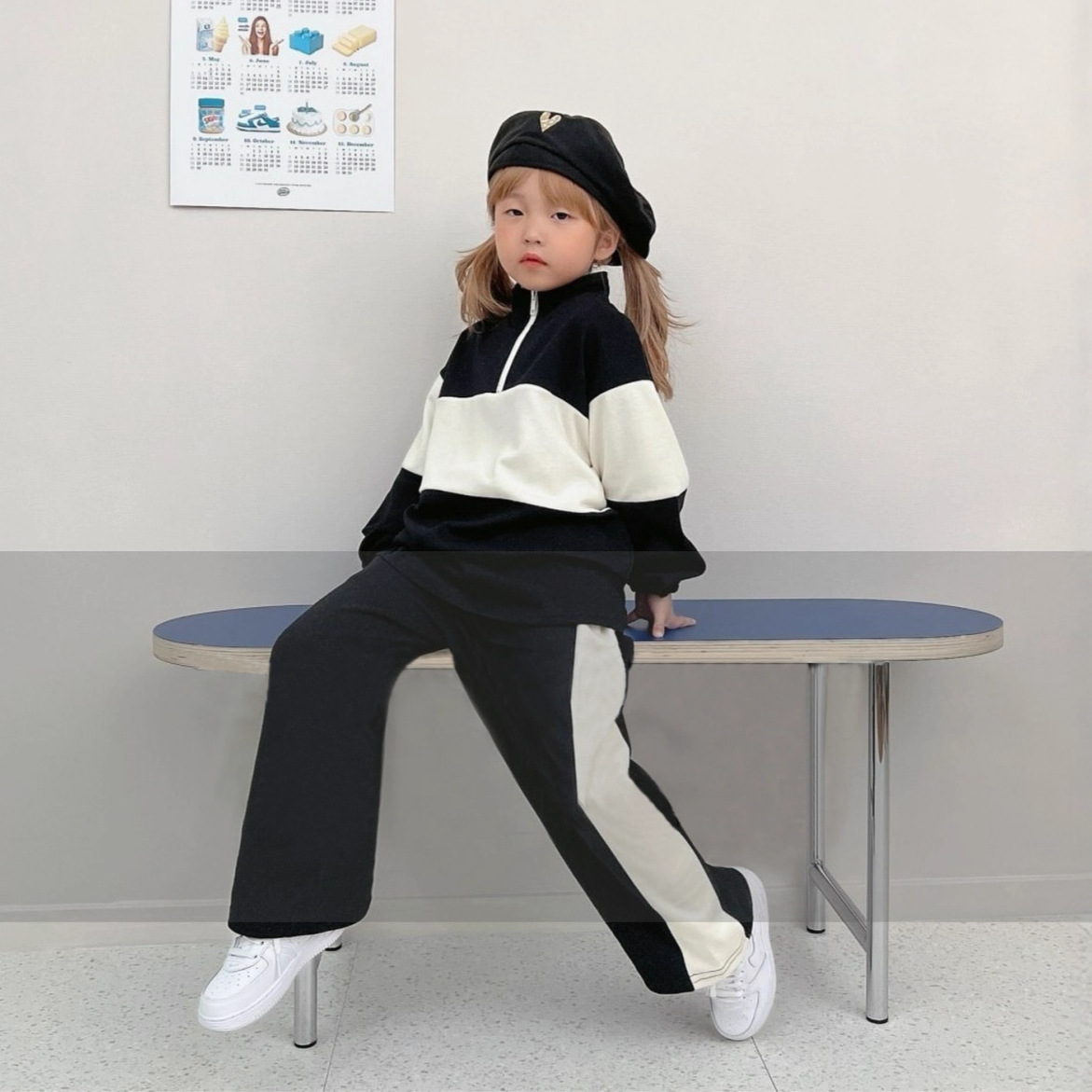 2025秋新品★子供服　セットアップ★90cm〜130cm