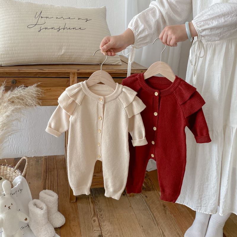 2025新作★韓国風ベビー服★ロンパース★66cm〜90cm 2色