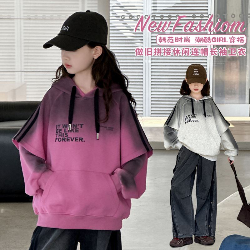 2025新品★子供服　パーカー　トップス★120cm〜170cm 2色