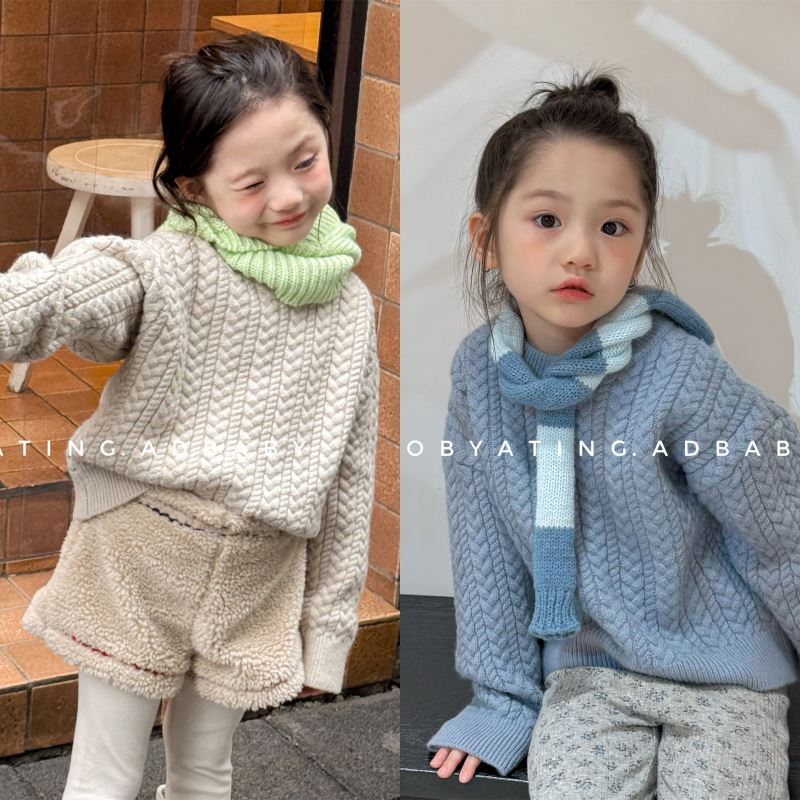 2025秋新品SJ★子供服　セーター★80cm〜130cm 2色