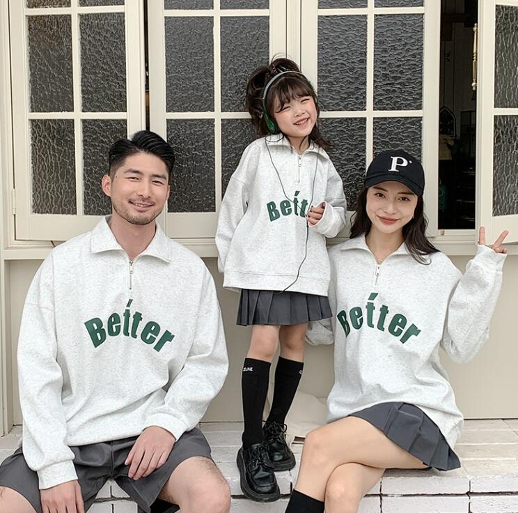2025新品★子供服&親子服　トレーナー　トップス★80cm〜3XL
