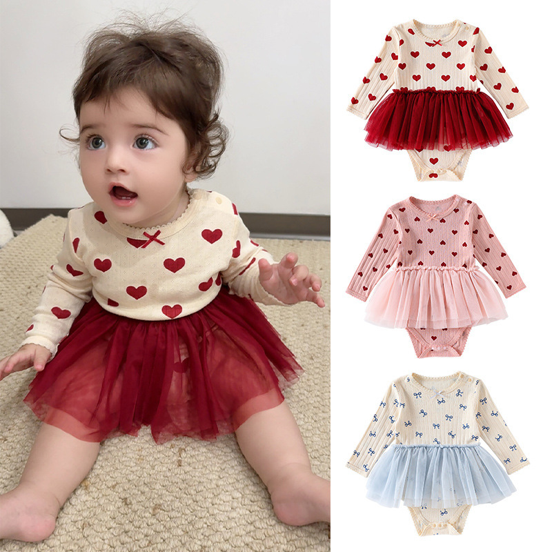 2025新入荷★ベビー服　ロンパース★66cm〜90cm 3色