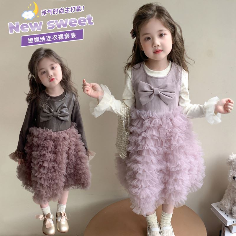 2025秋新品★子供服　セットアップ★90cm〜140cm 2色