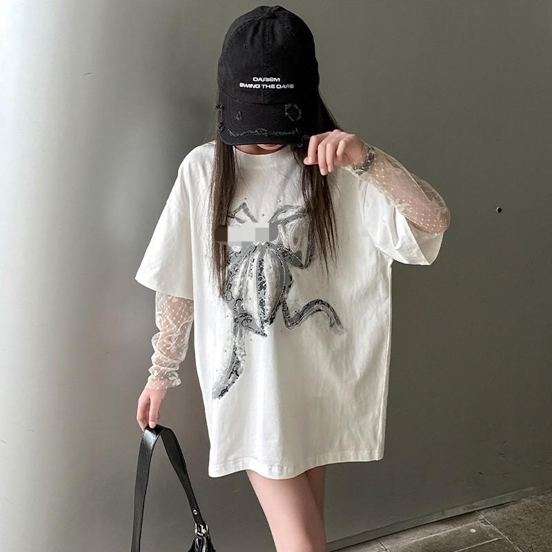2025★夏新作★韓国風子供服★Tシャツ★120cm〜170cm 2色