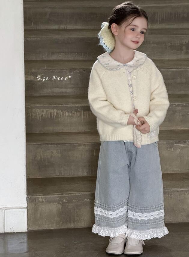 2025新入荷★子供服　カーディガン&トップス&ズボン分けて★90〜130cm