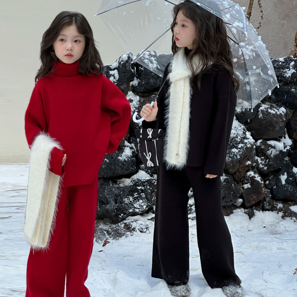 2025秋冬新品★子供服　セットアップ★90cm〜150 2色