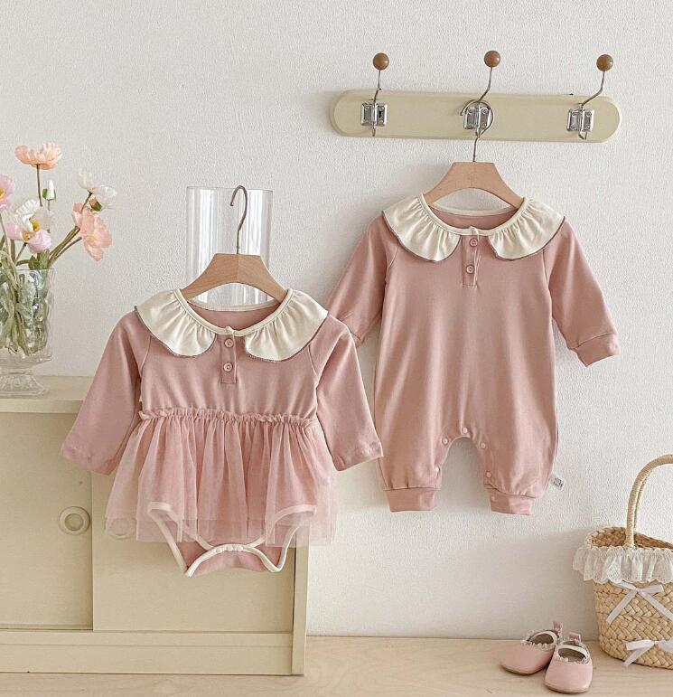 2025秋新入荷★ベビー服　ロンパース　連体服★66cm〜90cm 2色