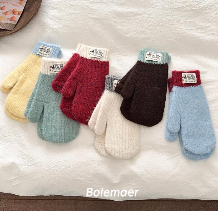 2025冬新品★大人気　キッズ用★子供　手袋★10色