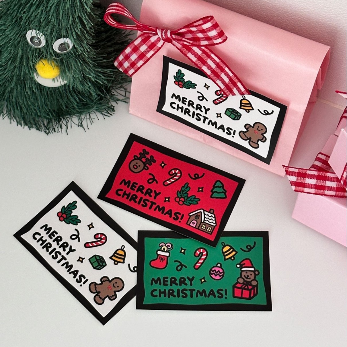 ★飾りシール★DIY粘着シール　ステッカー★クリスマス