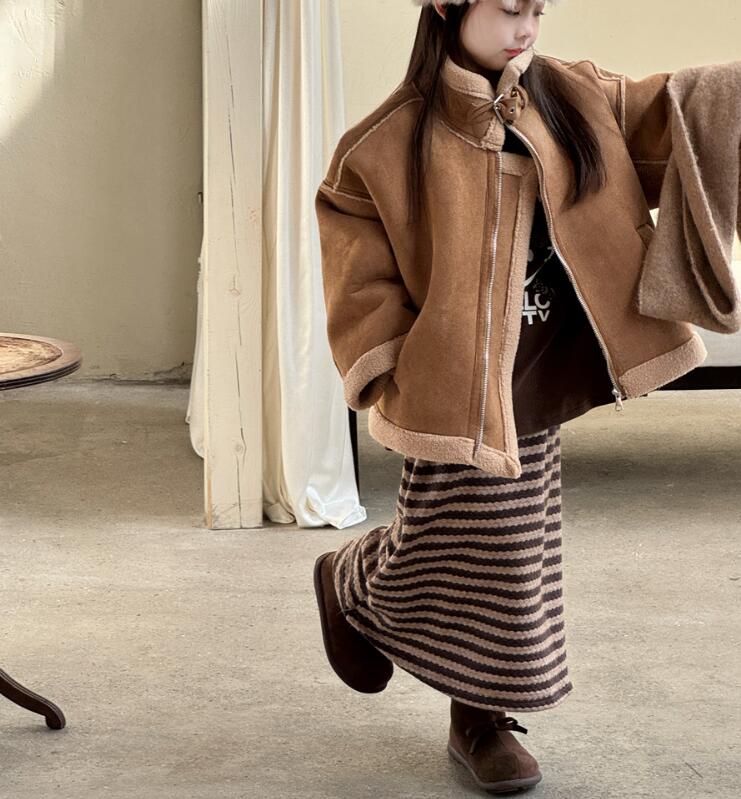 2025冬新品Y★子供服　スカート★90cm〜150cm