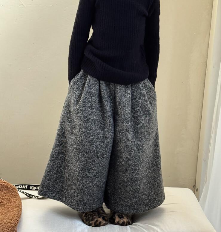 2025冬新品Y★子供服　厚手ズボン★90cm〜150cm