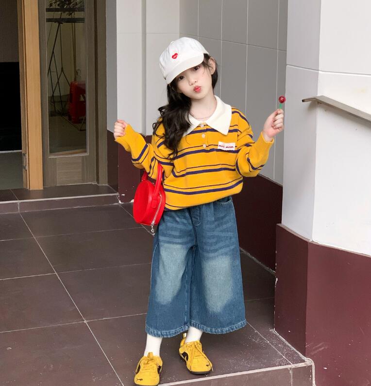 2025冬新★子供服　セーター&ズボン分けて★90cm〜150cm 2色