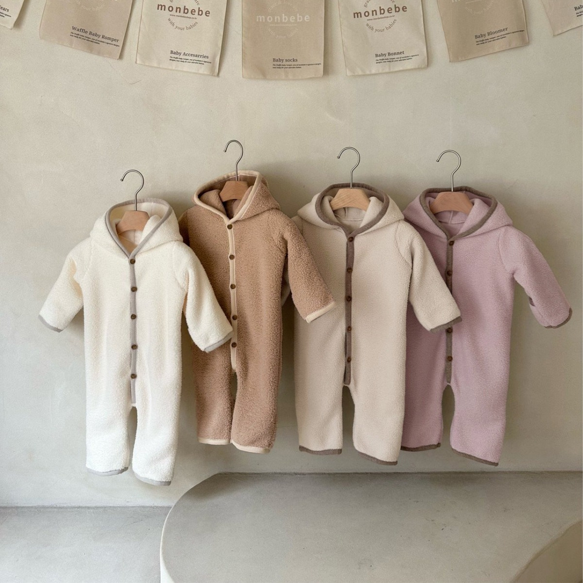 2026新入荷★ベビー服　連体服★66cm〜90cm 2色