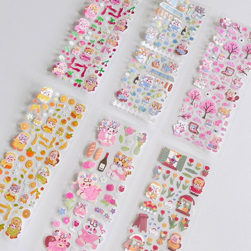 子供お褒めシール★立体エンボス★防水ステッカー ★DIY デコレーション用