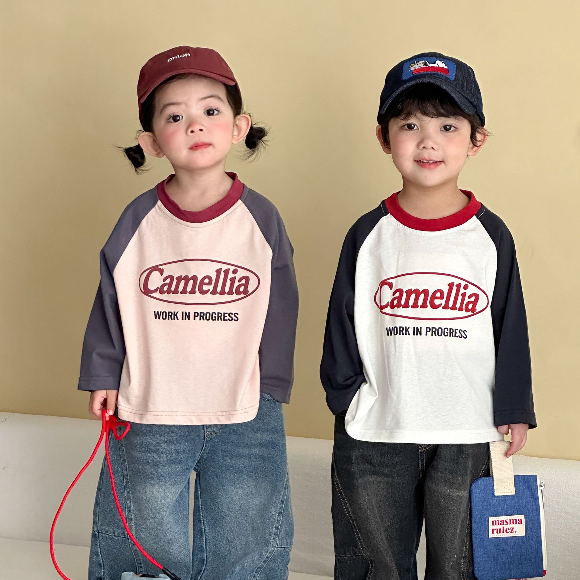 2026★春秋新作★韓国風子供服★トップス★80cm〜150cm 2色