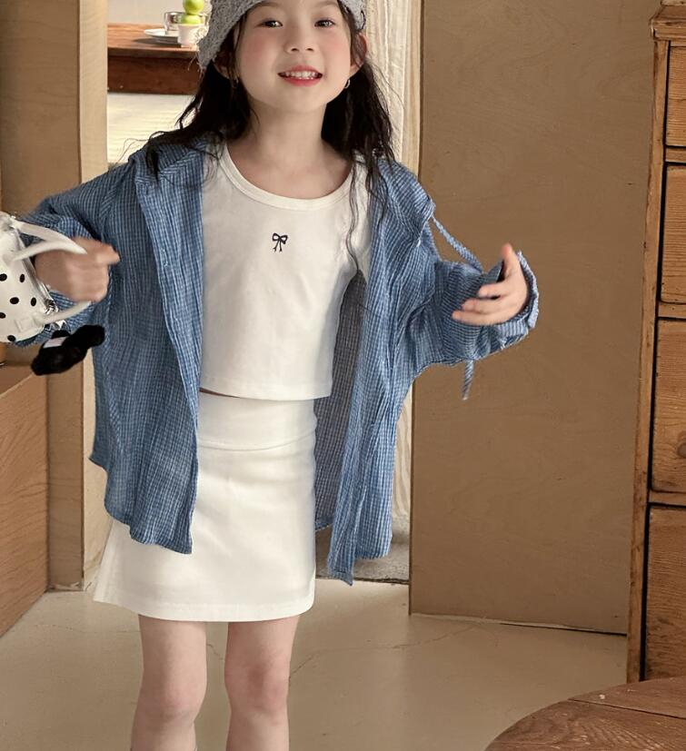 2026新品Y★子供服　スカート　インパン付き★100cm〜150cm