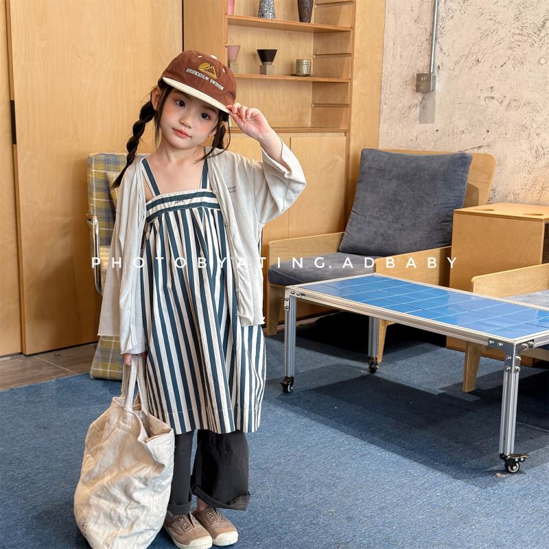 「2026」子供服★ワンピース★袖なし★韓国風子供服★2色80cm〜130cm