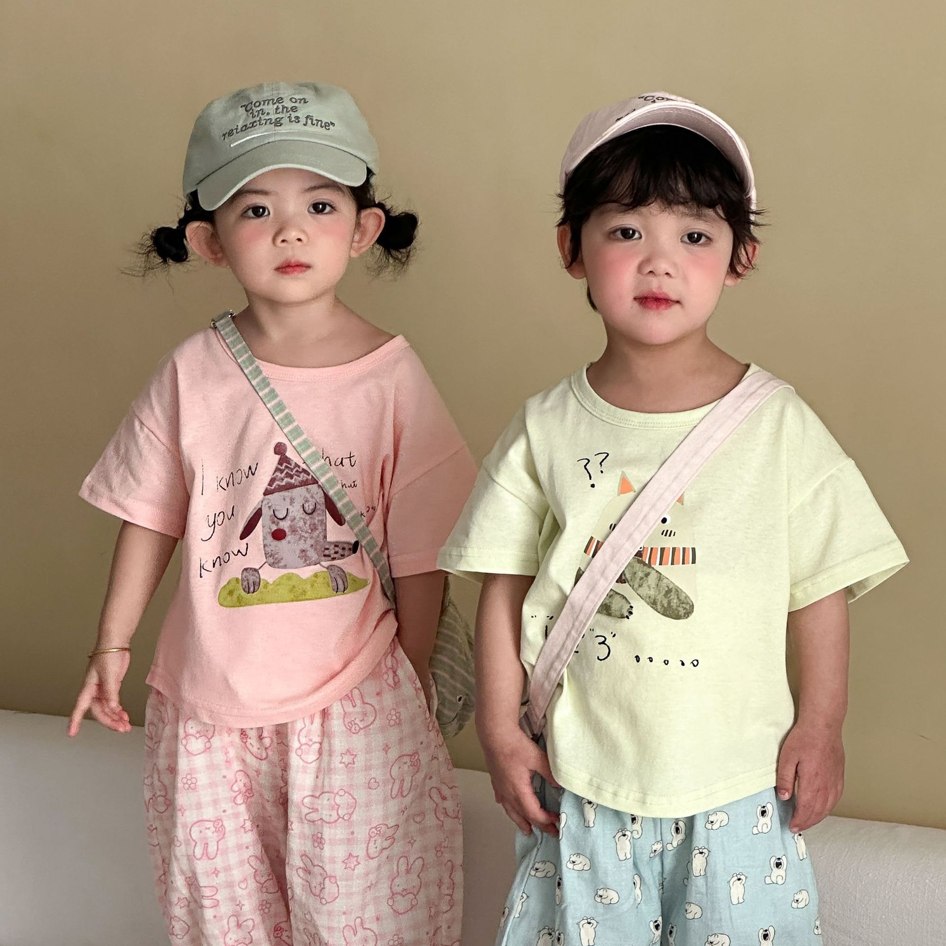「2026」子供服★トップス★Tシャツ★韓国風子供服★4色80cm〜150cm