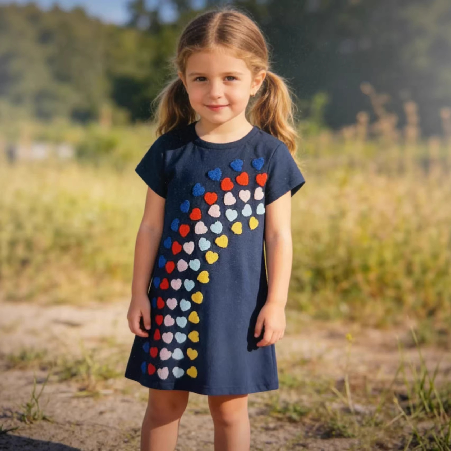 2026新品★子供服　ワンピース★2T/80-90〜7T/120-130