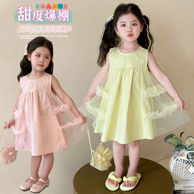 2026新品★子供服　ワンピース+バッグ★90cm〜140cm 2色
