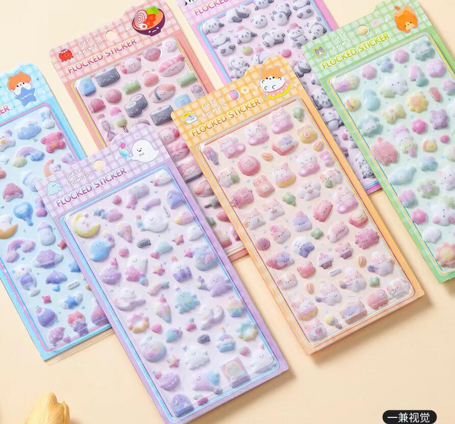 子供お褒めシール★立体★防水ステッカー ★DIY デコレーション用