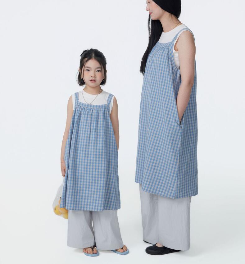 2026新品BOBO★子供服&親子服　ワンピース★90cm〜L#(170cm)