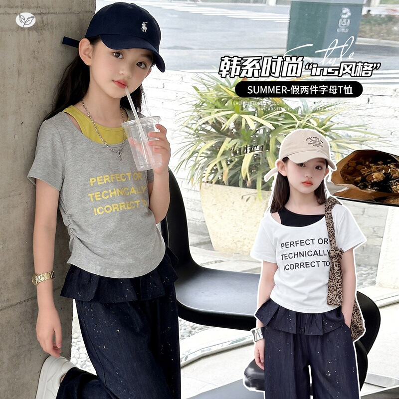 2026新作★子供服　トップス★120cm〜170cm 2色